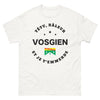 T-shirt Vosgien blanc - têtu et râleur
