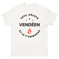 Thumbnail for T-shirt Vendée blanc - râleur Vendéen