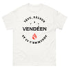 T-shirt Vendée blanc - râleur Vendéen