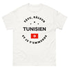 T-shirt Tunisien blanc - Têtu et râleur