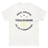 T-shirt Toulousain blanc - Têtu Râleur