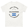T-shirt Salvadorien blanc - têtu et râleur