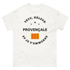 T-shirt Provençal blanc - Têtu râleur