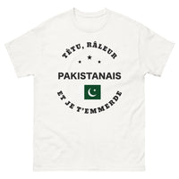 Thumbnail for T-shirt pakistanais têtus et râleurs blanc - têtu et râleur pakistanais