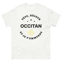 Thumbnail for T-shirt Occitan blanc - Têtu râleur