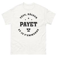 Thumbnail for T-shirt Réunionnais blanc - Têtu et râleur