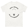 T-shirt râleur blanc - je t'emmerde