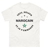 T-shirt Marocain blanc - Têtu, râleur et marocain