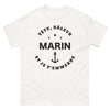 T-shirt Bretagne blanc - Têtu râleur marin