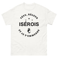 Thumbnail for T-shirt Isérois blanc - Têtu Râleur Isérois