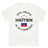 T-shirt Haïtien blanc - Têtu et râleur