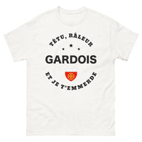 Thumbnail for T-shirt Gardois blanc - caractère bien trempé