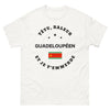 T-shirt Guadeloupéen blanc - Têtu et râleur