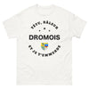 T-shirt Drômois blanc - têtu râleur drômois