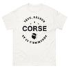 T-shirt Corse blanc - Têtu et râleur