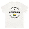 T-shirt Comorien blanc - Têtu râleur comorien