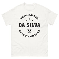 Thumbnail for T-shirt Da Silva blanc - têtu râleur