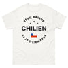 T-shirt Chilien blanc - Têtu et râleur