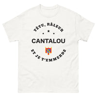 Thumbnail for T-shirt Cantalou blanc - Râleur et fier d’être