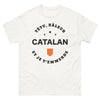 T-shirt Catalan blanc - Têtu et râleur catalan