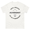 T-shirt Auvergnat blanc - Têtu et râleur