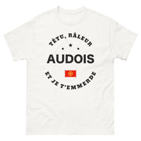 Thumbnail for T-shirt Audois blanc - Têtu râleur