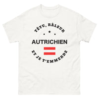 Thumbnail for T-shirt Autrichien blanc - Fier et râleur