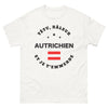 T-shirt Autrichien blanc - Fier et râleur