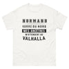 T-shirt nord-normand blanc - Homme du Nord : Mes ancêtres m'attendent au Valhalla