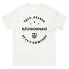 T-shirt Réunion blanc face - Têtu et râleur