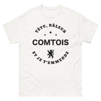 Thumbnail for T-shirt Comtois blanc - Têtu et râleur