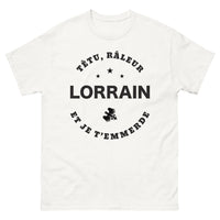 Thumbnail for T-shirt Lorraine blanc - Têtu et râleur