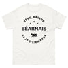 T-shirt Béarnais blanc - têtu et râleur