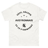 T-shirt Aveyronnais blanc - têtu et râleur