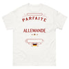 T-shirt Allemagne blanc - imparfait mais allemande