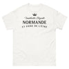 T-shirt Normandie blanc - Inoubliable et fière d'être normande