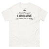 T-shirt Lorraine blanc - douceur courageuse