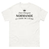 T-shirt Normande blanc - Douce, Courageuse et Normande