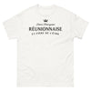 T-shirt Réunionnaise blanc - Douce, courageuse