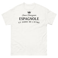 Thumbnail for T-shirt Espagnole blanc - Douce et courageuse