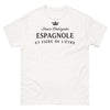 T-shirt Espagnole blanc - Douce et courageuse