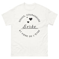 Thumbnail for T-shirt Serbie blanc - douceur et fierté serbe