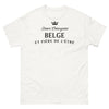 T-shirt Belgique blanc - Douce, Courageuse et Belge
