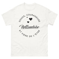 Thumbnail for T-shirt hollandais blanc - douce et courageuse