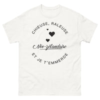 Thumbnail for T-shirt néo-zélandaise blanc - chieuse râleuse