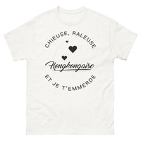 Thumbnail for T-shirt Hongkongaise blanc - Chieuse râleuse hongkongaise