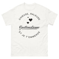 Thumbnail for T-shirt Guatémaltèque blanc - chieuse râleuse