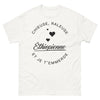 T-shirt Éthiopienne blanc - chieuse râleuse et je t'emmerde