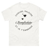 T-shirt bangladaise blanc - chieuse râleuse et fière