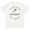 T-shirt Strasbourgeoise blanc - Chieuse râleuse